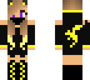yellow ninja girl (slim) no mistakes