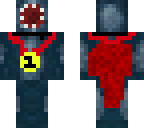 #1 squidy with cape and monical