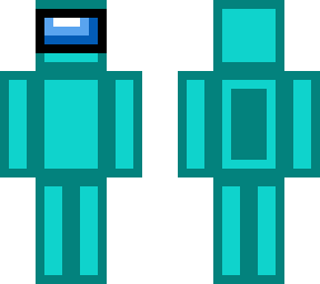 among us (cyan)