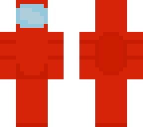 among us crewmate (red)
