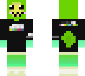 baby green brush (joshdub 5 mil hoodie)