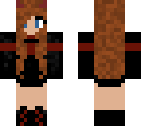 black and red devil (brown hair)