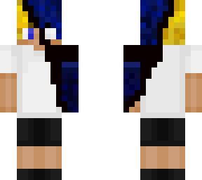 blond boy/dark boy