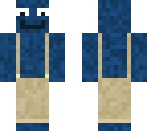 blue overall monster