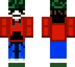boy with a helmet (or something idk)