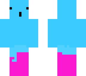 cotton candy minecraft skin