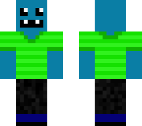 cyan man