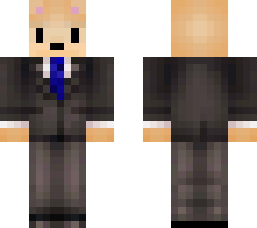 dog in a suit