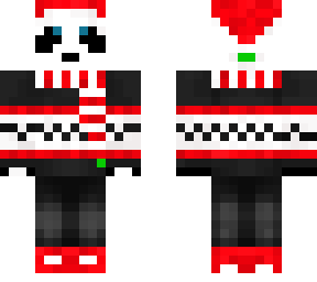 el panda navideo