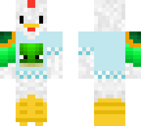 emerald turtle chicken squid skin