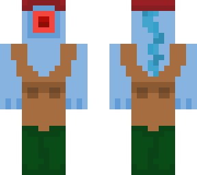 fisherman blue fish
