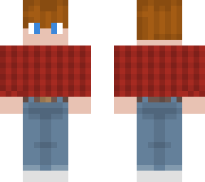 flannel and jeans