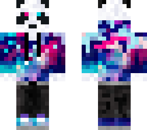 galaxy hoodie panda