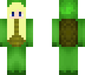 girl turtle blonde