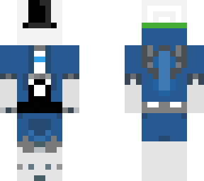 hyperdash blue robot guy
