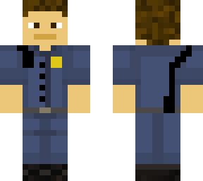 janitor/w badge and radio