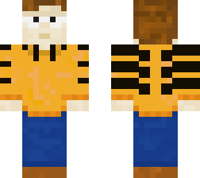 jon wearing garfield