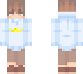 light blue crown boy