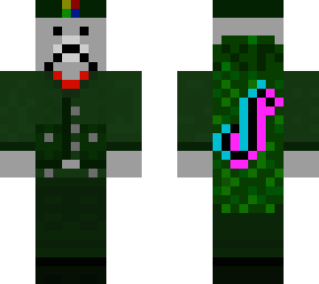 my roblox skin as a minecraft skin!