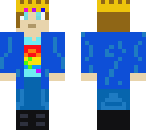 person with bi crown