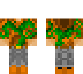 pumpkin hoodie (work-in-progress, but fixed, added legs, textured hands)