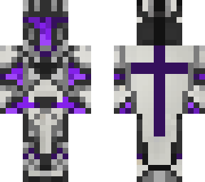 purple mandalorian crusader