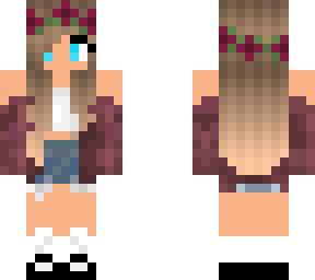 red flannel girl