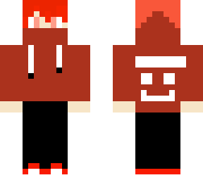 red hoddie