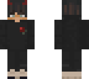 rose e-boy with horns.
