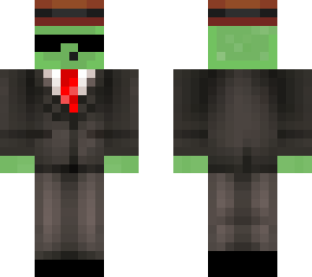 thatgreenblob - slime in black