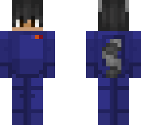 among us - blue raccoon boy skin