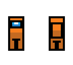 among us orange crewmate