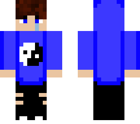 blue hoodie boy (yin yang)