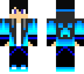 blue lightning creeper boy