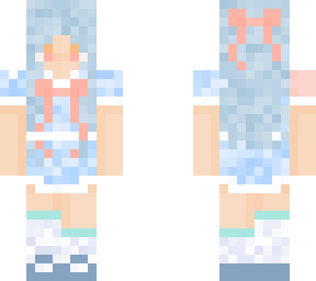 blue lolita girl