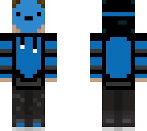blue man