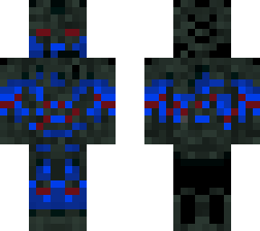blue red mech