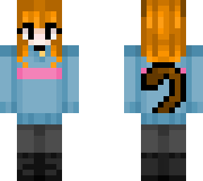 cat girl in hoodie rq