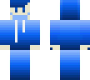 cool blue rainbow skin