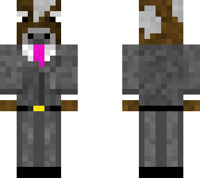 cow in a suit