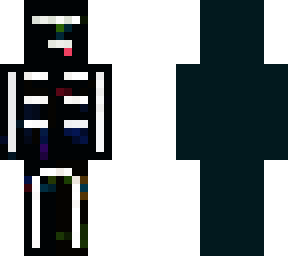 dark colors skeleton