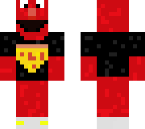 elmo with pizza shirt