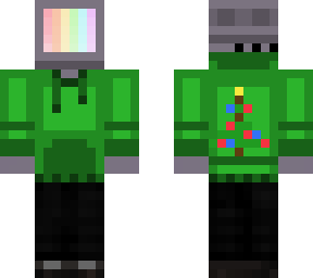 green xmas tree