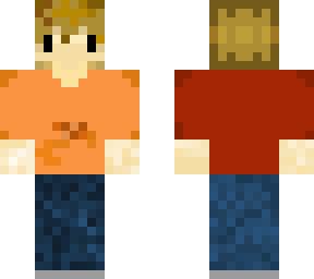 *****(orange shirt)