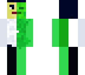 half human and half zombie