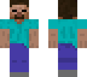 herobrine with black eyes