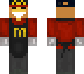 mcdonalds worker | Minecraft Skin