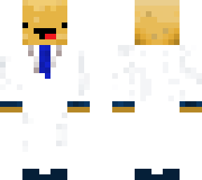 potato with white tux