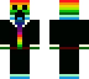 preston in a suit (rainbow)