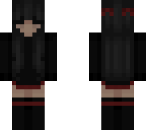red and black